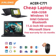Laptop ACER/HP/DELL/LENOVO 250GB HDD  256GB TF murah original refurbishment office study game Laptop