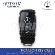 T-Carbon Key Cover Casing Key Mercedes W205 W213 W222 Import Premium