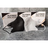 masker duckbill / masker duckbill facemask / duckbill - hitam alkindo