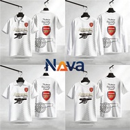 【BEST SELLER】Arsenal FC Football T-Shirt Polo Shirt Collection For Men & Women | Round Neck, Collare