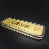 Simulation Fortune Gold Bar Ornaments Investment Props Gold Brick Props Gift with Packaging Label We