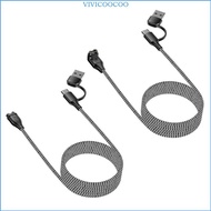 VIVI Quick Energy Connector Charging Cord USB And USB C Connection for 8 7 6 5