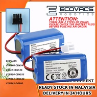 Ecovacs CEN540 CEN54 CR130 CEN546 CEN550 553 CEN663 640 665 DG800 Replacement battery 3500mAh
