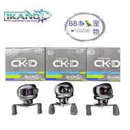 IKANO CASKING CK-D 101L BC Casting Reel CKD BRV,Mesin