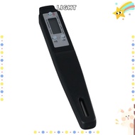 LIGHT Digital Pocket Thermometer, Instant Read ABS Cooking Thermometer, Waterproof Mini Stainless St