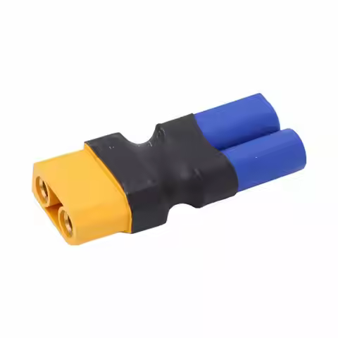XT90 Female To EC5 Male Converter Rubber Material XT90 Female To EC5 Male Adapter for Ship Model for