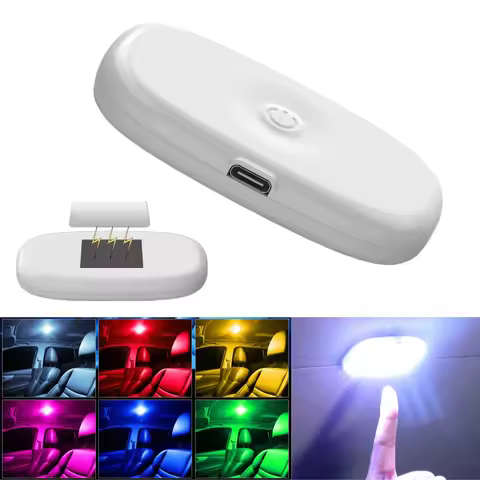 8LED Vehicle Trunk Light Car Touch Light Caravan Interior Light Limousine Indoor Ceiling Touch Activ