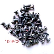 HONDA (100PCS) Vario Body Screw Bolts 4x12BEAT Vario Screw Bolts 4x12 ShortBEAT Body Bolt/ Automatic