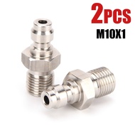 1pc/2pcs/3pcs/5pcs/Lot High Pressure PCP M10x1 1/8BSPP 1/8NPT Stainless Steel Quick Coupler Connecto