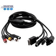 Multi in 1 AV S-Video Cable for N64/PS2/ DC128 Retro Game Console AV TV Connection Cord