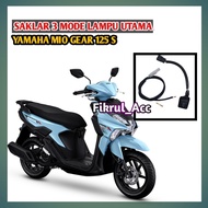 3-POINT DIM SWITCH 3 MODE HEADLIGHT PNP YAMAHA GEAR 125