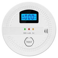 DUOJI Audible Alarm 2 in 1 CO Smoke Detector LCD Digital Display LED Indicator CO Gas Monitor Alarm 