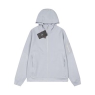 Arcteryx/始祖鳥 Olera 華夫格連帽開衫外套情侶款刺繡logo透氣保暖舒適簡約夾克