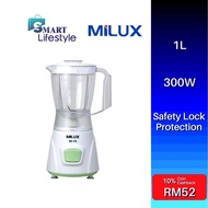 Milux 2-In-1 Blender (1L) with Stainless Steel Blade MB-100