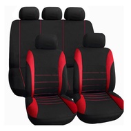 9PCS / 5-seater car seat cover-WIRA / SAGA OLD / ISWARA / SAGA BLM / FLX / WAJA / MYVI OLD / MYVI LA