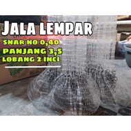 JALA LEMPAR SNAR BESAR, COCOK UNTUK IKAN BESAR, LOBANG 2 JARI