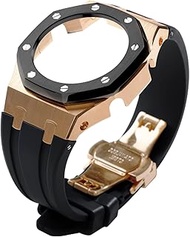 GA2100 Modification Kit 5th Generation Stainless Steel Watch Case Metal Watchband Rubber Strap for G