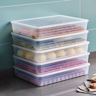 H-66/ Dumpling Storage Box Refrigerator Food Grade Frozen Dumpling Wonton Quick-Frozen Box Household Tray Kitchen Preser