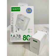 OPPO A78 80W SUPER VOOC FAST CHARGER ADAPTER