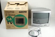 【千代】全新三洋14寸小電視機    全新三洋 14寸crt小電視機型號為c14 d25日本本土機型crt小彩電2