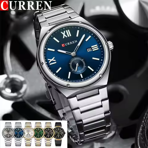 CURREN Sport Men Watch Top Luxury Brand Military Original Business Waterproof Male Clock Stainless S