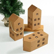 Mi.casa - Mystery Kraft House Gift box/Souvenir box 7.5x7.5x18cm packaging