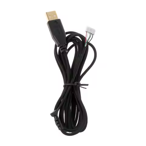 Durable Nylon Braided Line USB Mouse Cable Replacement Wire for Razer Imperator/Naga 2014/Hexagram/D