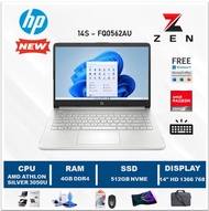 LAPTOP HP 14S-FQ0562AU SILVER