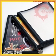 A4 Menu Holder | Transparent Clear Menu Cover, Menu PVC Book Restaurant Cafe | A5 Menu Book | 菜单本