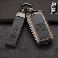 Zinc alloy car remote key case for BMW 1/2/3/4/5 series X1 X2 X3 X5 key case alloy key case bmw key