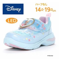 日本 2025年春新作 Moonstar Disney Princess LED 兒童波鞋 - Cinderella