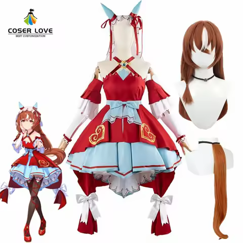Uma Musume Pretty Derby Still in Love Scarlet Vow Raiment Cosplay Costume Halloween Christmas Outfit