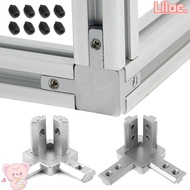 VIOLETLILAC Bracket Connector 2020 3030 4040 Series Slot Aluminum Extrusion Profile with Screws 3-Wa