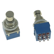 KAISH Pack of 2/5 Box Stomp 9-Pin 3PDT Electric Guitar Effect Pedal Switch Foot Switch True Bypass