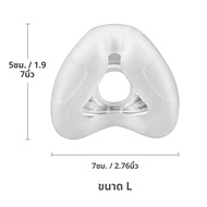 เบาะสํารองเข้ากันได้กับ N20 AirFit CPAP Nasal Mask Cushion Premium และ Snug Fit วัสดุนุ่มและทนทานฝาค