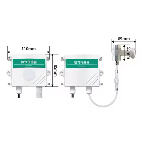 Ammonia sensor high precision NH3 transmitter industrial breeding public toilet greenhouse experimen