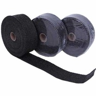 (DIJAMIN ORI) Exhaust Wrap Lakban Peredam Panas Knalpot Motor Mobil 5 CM x 10 M / lakban knalpot mot