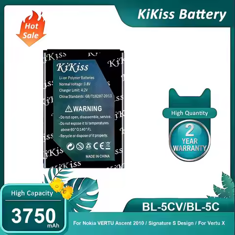 High-Performance Mobile Phone Battery For Nokia VERTU Ascent 2010/Signature S Design/For Vertu X,BL-