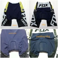 Fox short padding cycling sports pants