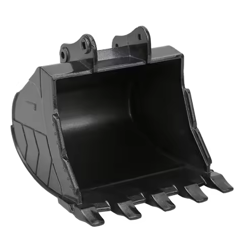 Metal RC Bucket Accessory Part Fit for 1580 RC Excavator Engineering Car