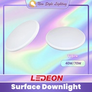 YETPlus LEDEON Y1074 Round Switchable Color SMD LED Indoor Surface Downlight (40W/70W)