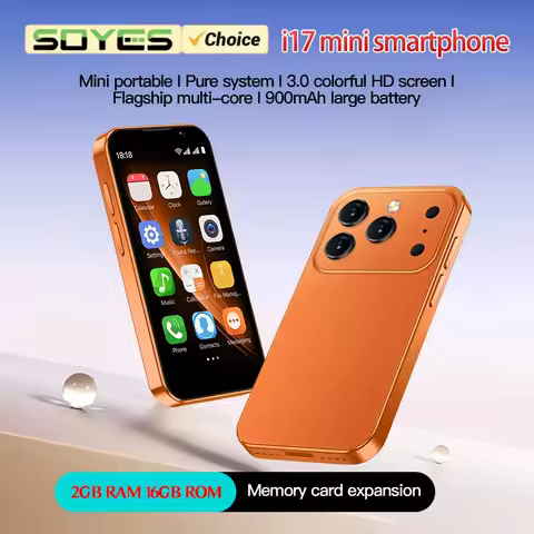 SOYES i17 Mini Smartphone 3.0" Display 2GB RAM 16GB ROM Android 9.0 Dual SIM Standby Face Unlocked 3