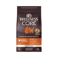อาหารสุนัขพรีเมี่ยม WELLNESS CORE สูตร Original สูตรเน้นกล้ามเนื้อ ลีนบอดี้ จากโปรตีนคุณภาพสูง ขนาด 