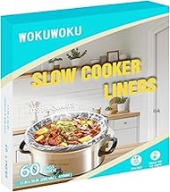 Slow Cooker Liners Small Size Pot Liners Disposable Cooking Bags Fit 1QT to 3QT Suitable for Slow Co