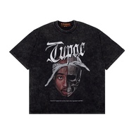 BAJU Tshirt Tupac Shakur Wash  Tshirt S-3xl S-5XL