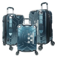 Fiber Luggage Bag Unbreakable Robot Travel Luggage Strong & Durable Expandable PC Travel Luggage