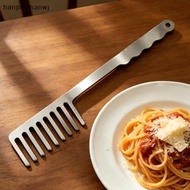 hanpromanwj Noodle Pasta Fork Stainless Steel Kitchen Scoop for Easy Serving of Spaghetti in Restaur