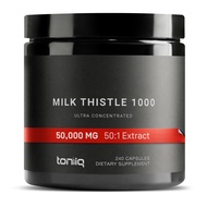 50,000mg 50x Concentrated Milk Thistle Extract - Milk Thistle 1000mg Per Serving - 80% Silymarin - B