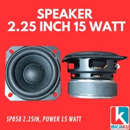 HIFI Mini Speaker 2.25 inch 15 watt High Power woofer super low bass magnet tebal