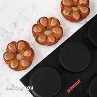 Italy Pavoni Reinforced Fiber Silicone Mold 10.5cm Round Flat Bottom FB Series PV FB05